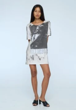 GIRL SMOKING DRESS WHITE -Religion Clothing B112GMD133