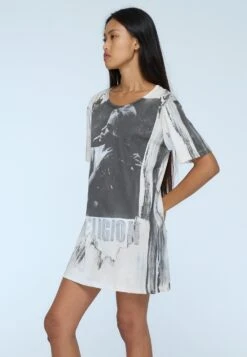 GIRL SMOKING DRESS WHITE -Religion Clothing B112GMD135