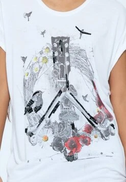 PEACE TOP WHITE 12 PEACE TOP WHITE -Religion Clothing B121PAT13WHITE4