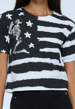 NATION T-SHIRT JET BLACK -Religion Clothing B124NTT444