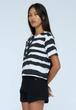 NATION T-SHIRT JET BLACK -Religion Clothing B124NTT445