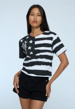 NATION T-SHIRT JET BLACK -Religion Clothing B124NTT447