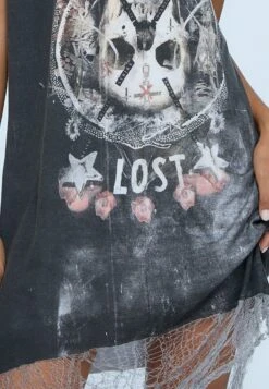 PARADISE LOST DRESS WASHED BLACK 13 PARADISE LOST DRESS WASHED BLACK -Religion Clothing B124PLD734
