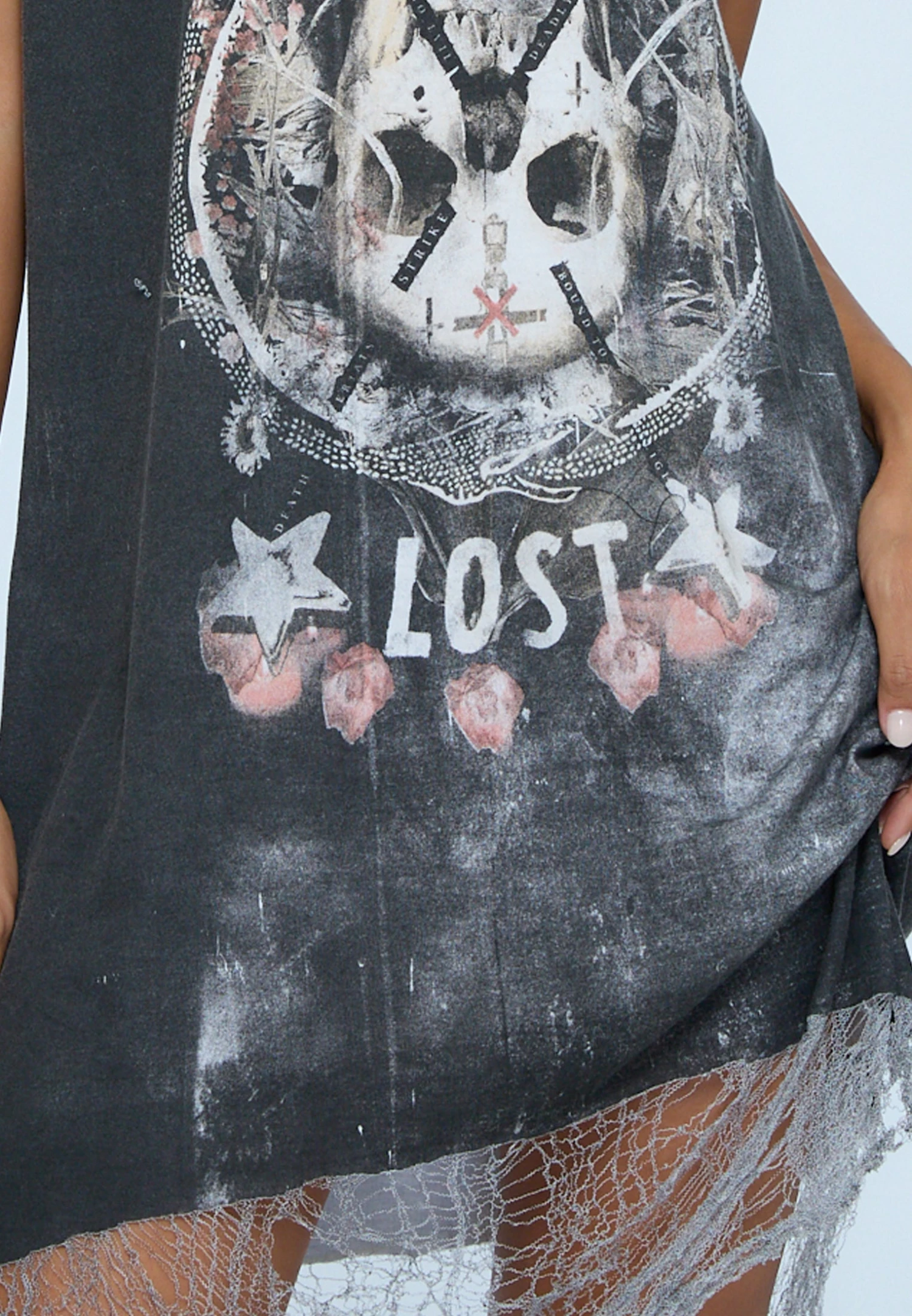 PARADISE LOST DRESS WASHED BLACK 8 PARADISE LOST DRESS WASHED BLACK - Image 6