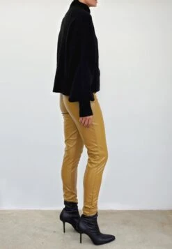 DESTINATION CAMEL FAUX LEATHER LEGGINGS 10 DESTINATION CAMEL FAUX LEATHER LEGGINGS -Religion Clothing DSC03903