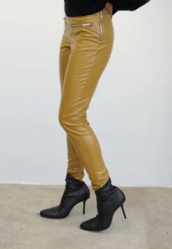 DESTINATION CAMEL FAUX LEATHER LEGGINGS 12 DESTINATION CAMEL FAUX LEATHER LEGGINGS -Religion Clothing DSC03923