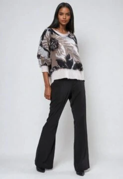 ECCENTRIC JUMPER STONE & TAUPE -Religion Clothing ECCENTRICJUMPER2