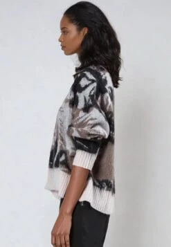 ECCENTRIC JUMPER STONE & TAUPE -Religion Clothing ECCENTRICJUMPER3