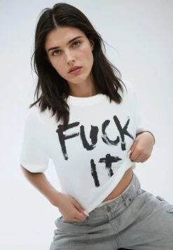 FUCK IT CROP TOP WHITE -Religion Clothing FUCK IT 7
