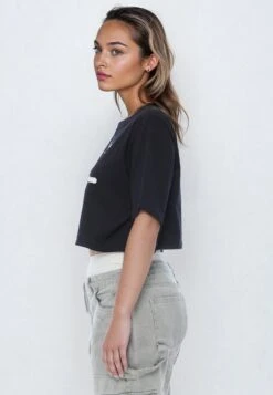 HOLY SHIT CROP TOP BLACK -Religion Clothing HOLYSHIT20