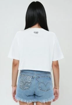 HOLY SHIT CROP TOP WHITE -Religion Clothing HOLY SHIT 7