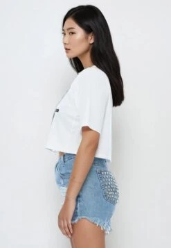 HOLY SHIT CROP TOP WHITE -Religion Clothing HOLY SHIT 9