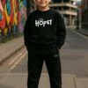 Kids HOPEY BOYS OVERSIZED SWEAT BLACK 2 Kids HOPEY BOYS OVERSIZED SWEAT BLACK -Religion Clothing HPW01 HPP013