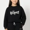 Kids HOPEY GIRLS OVERSIZED SWEATSHIRT BLACK -Religion Clothing HPW01 HPP01 26