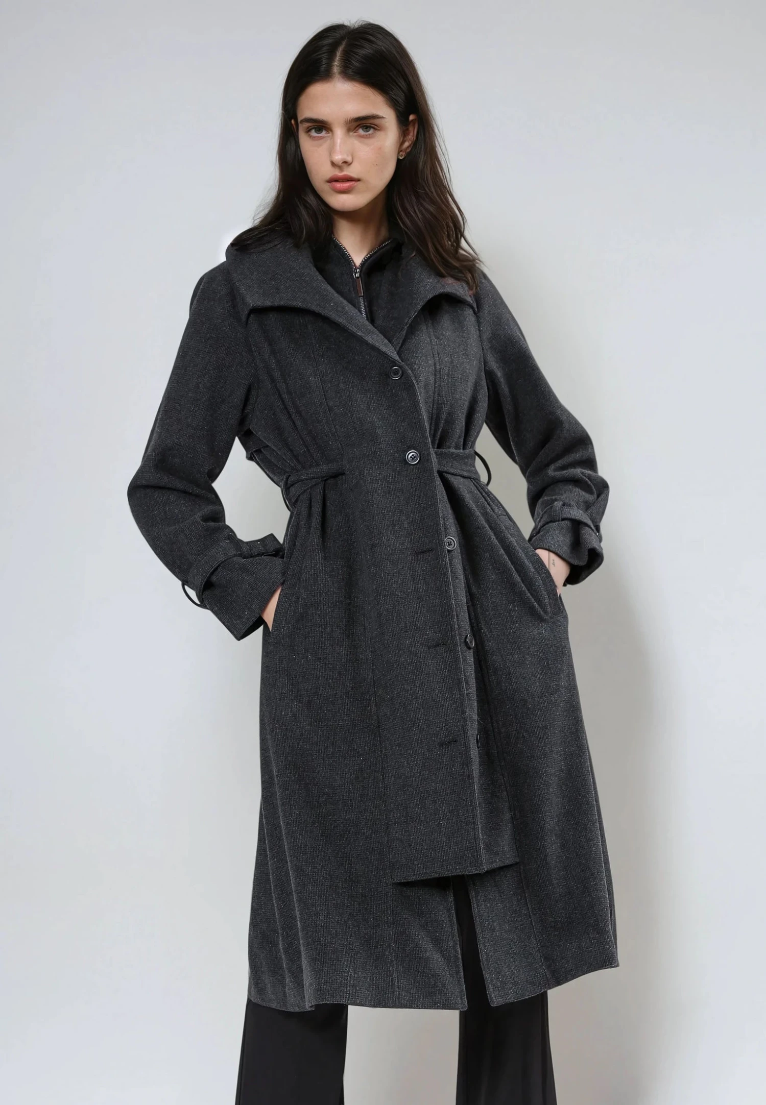 LIMIT COAT DARK GREY 4 LIMIT COAT DARK GREY - Image 2