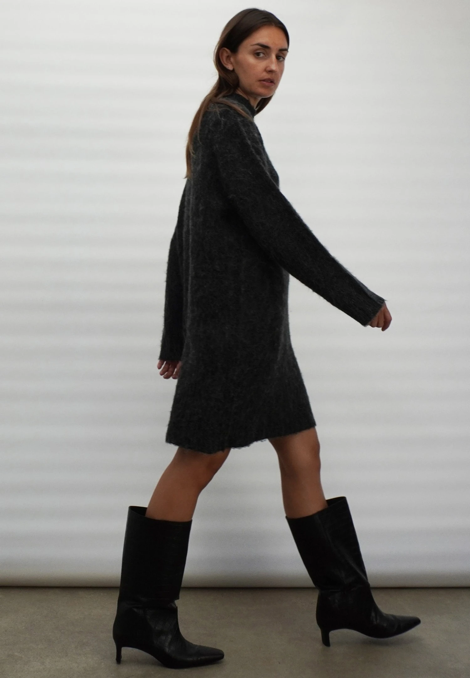 LUX TUNIC CHARCOAL 8 LUX TUNIC CHARCOAL - Image 6