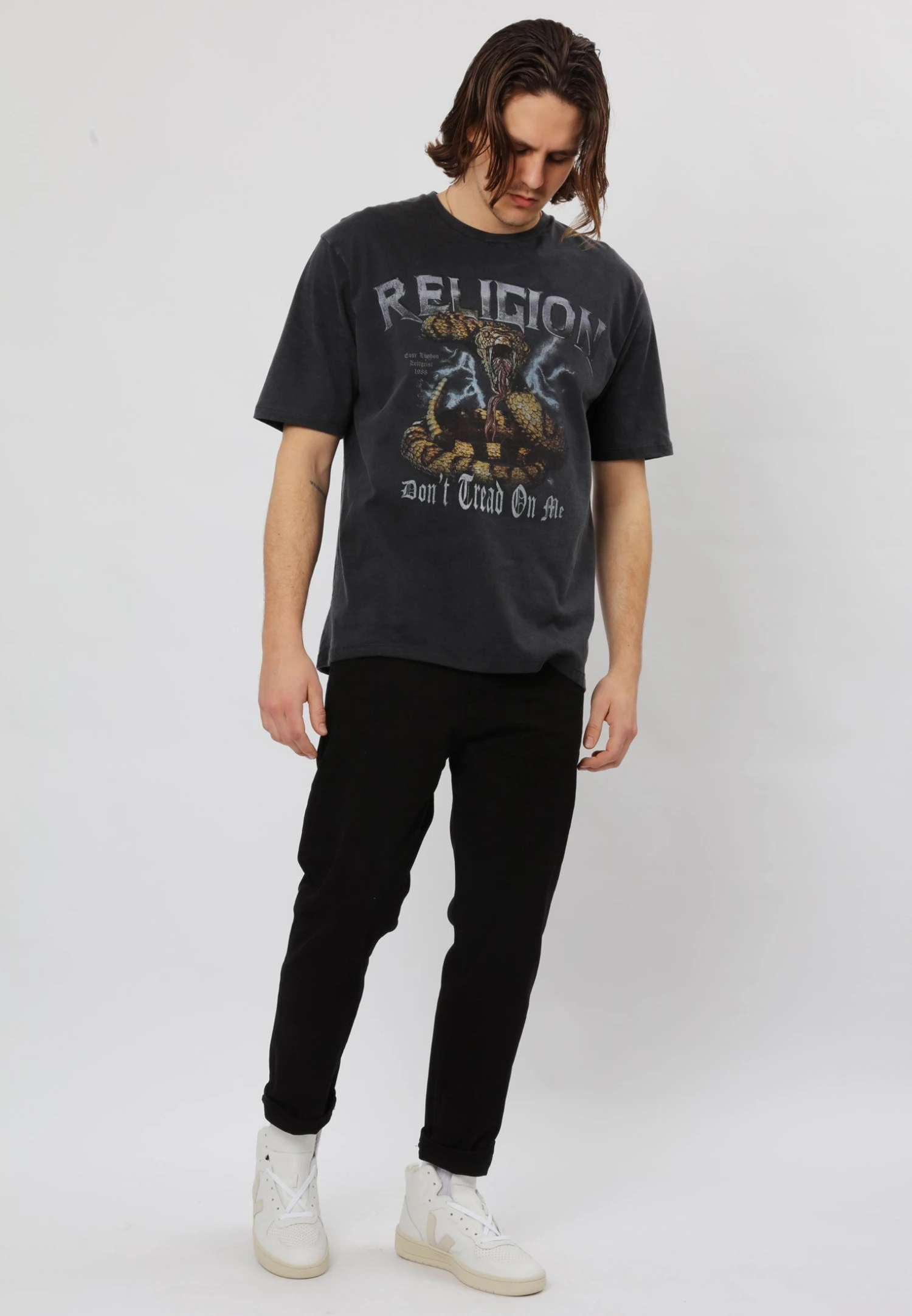 KICK JEANS JET BLACK 10 KICK JEANS JET BLACK - Image 8