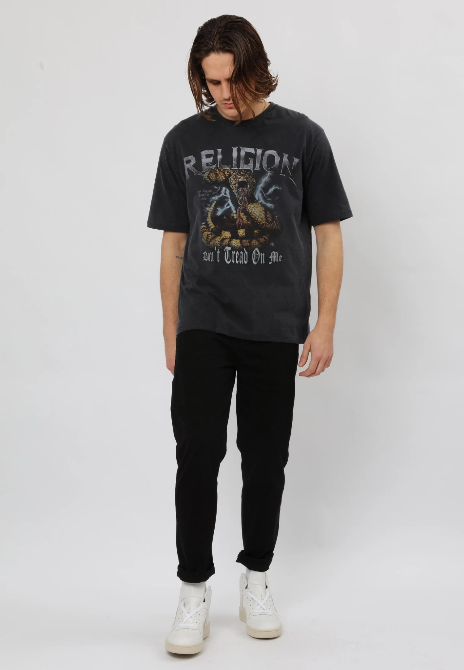 KICK JEANS JET BLACK 4 KICK JEANS JET BLACK - Image 2