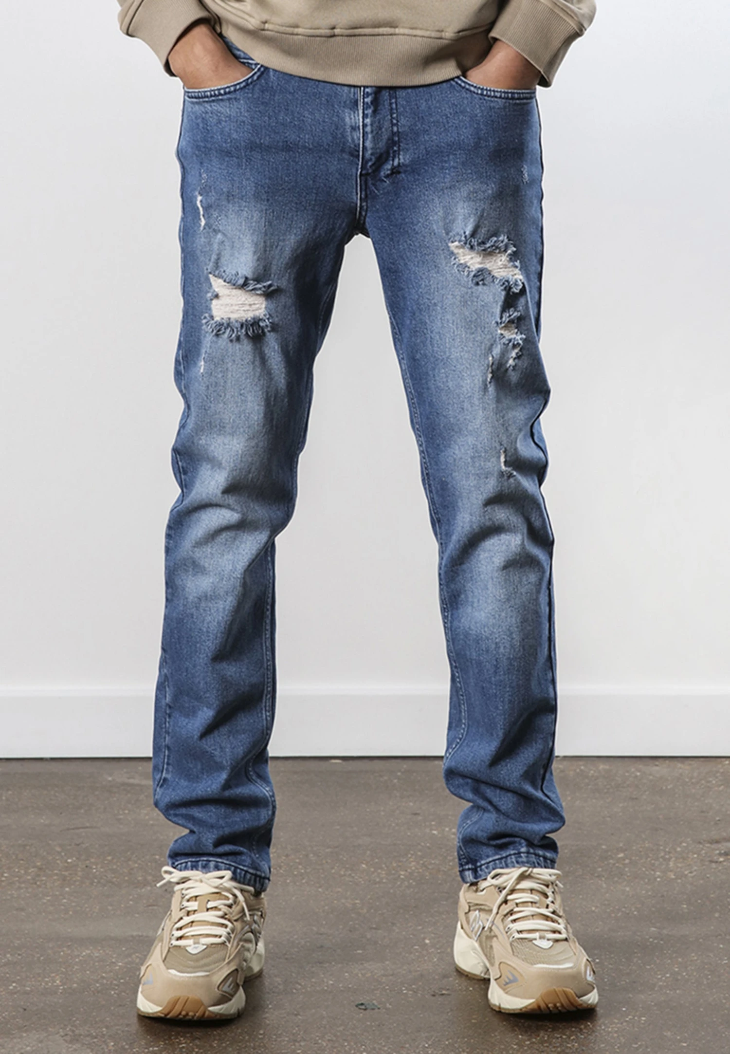 VICIOUS JEANS RIPPER BLUE 3 VICIOUS JEANS RIPPER BLUE