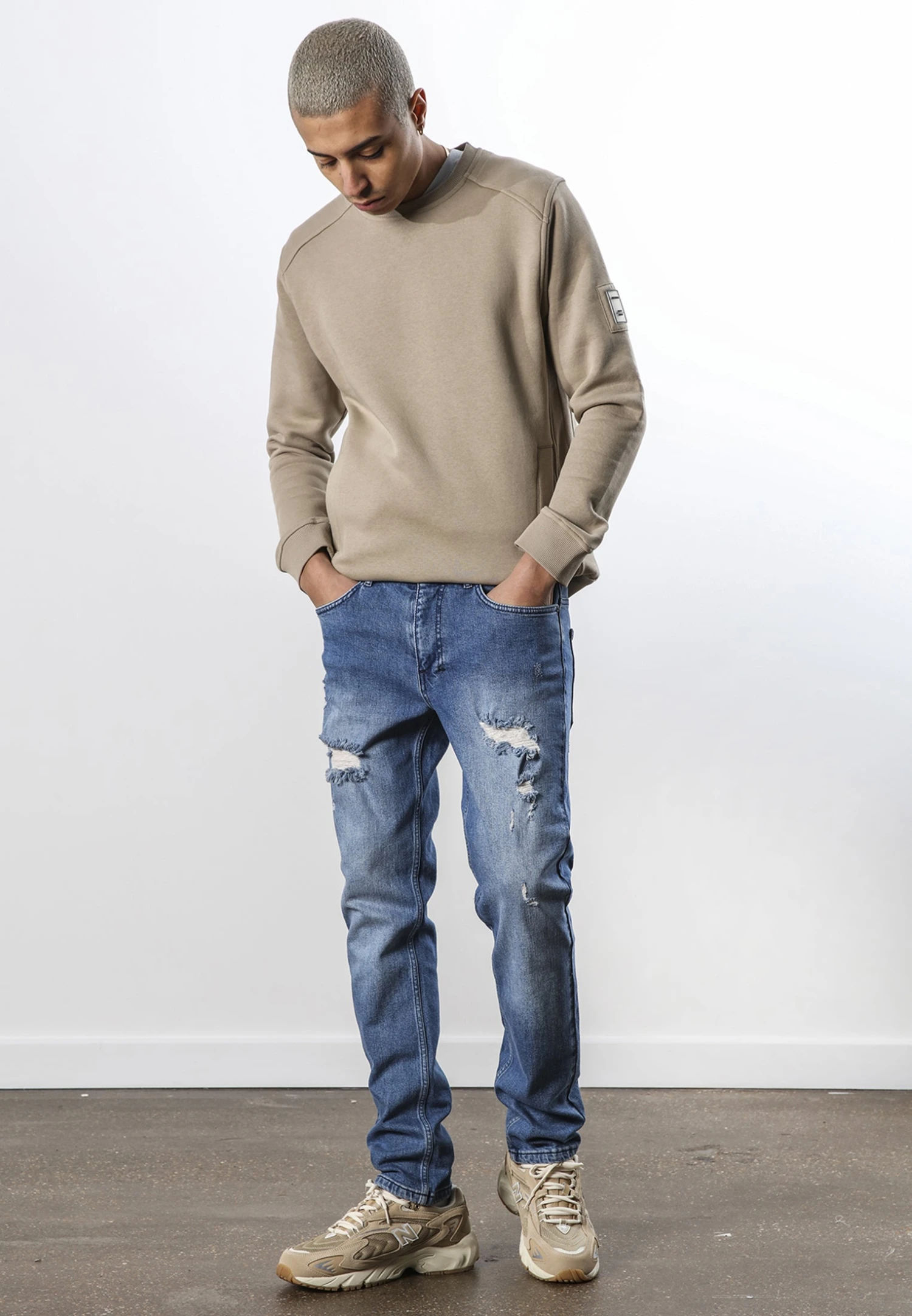 VICIOUS JEANS RIPPER BLUE 6 VICIOUS JEANS RIPPER BLUE - Image 4