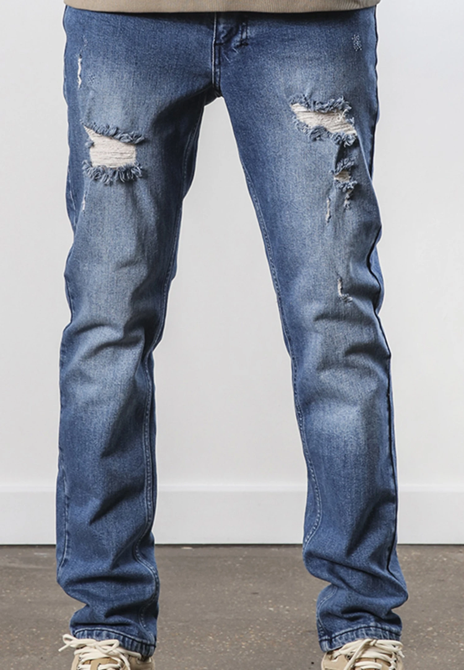 VICIOUS JEANS RIPPER BLUE 7 VICIOUS JEANS RIPPER BLUE - Image 5
