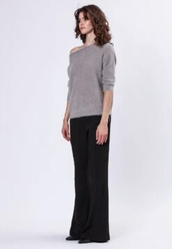 NATURAL JUMPER STONE 11 NATURAL JUMPER STONE -Religion Clothing NATURAL JUMPER LIGHT GREY 3