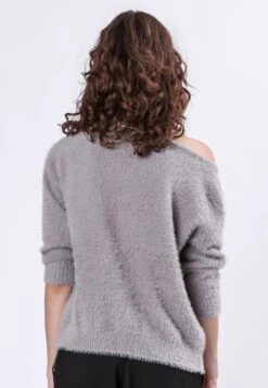 NATURAL JUMPER STONE 12 NATURAL JUMPER STONE -Religion Clothing NATURAL JUMPER LIGHT GREY 4