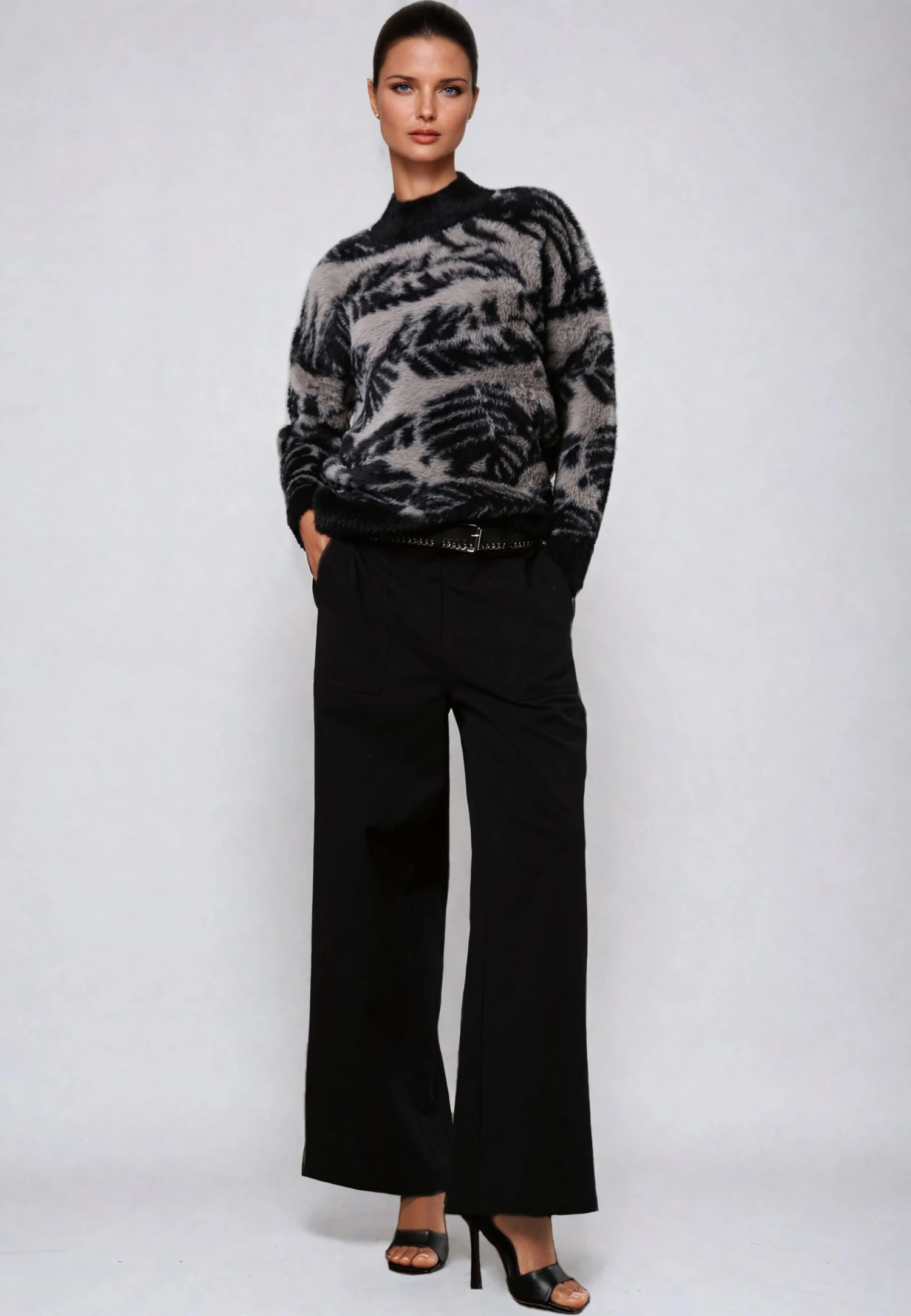 PRECIOUS JUMPER BLACK & STONE 6 PRECIOUS JUMPER BLACK & STONE - Image 4