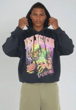 RELIGION FOOTBALL HOODY BLACK -Religion Clothing RELIGIONFOOTBALLHOODYBLACK1