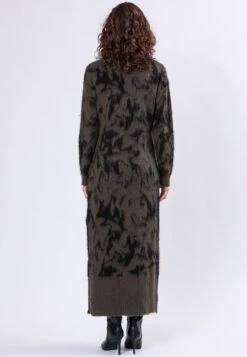 REVERSE MOCK NECK DRESS CAMO KHAKI 11 REVERSE MOCK NECK DRESS CAMO KHAKI -Religion Clothing REVERSEDRESSKHAKI4