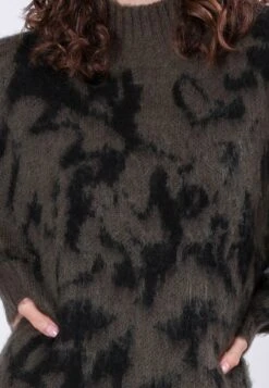 REVERSE MOCK NECK DRESS CAMO KHAKI 14 REVERSE MOCK NECK DRESS CAMO KHAKI -Religion Clothing REVERSEDRESSKHAKI6