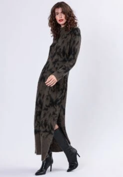 REVERSE MOCK NECK DRESS CAMO KHAKI 15 REVERSE MOCK NECK DRESS CAMO KHAKI -Religion Clothing REVERSEDRESSKHAKI7