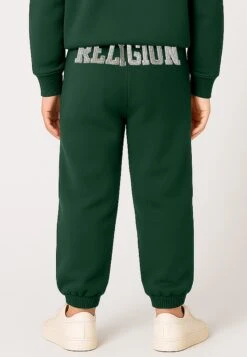 Kids RELIGION BOYS SEAMED DARTED SWEAT PANTS GREEN