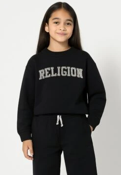 Kids RELIGION GIRLS APPLIQUÉ OVERSIZED SWEATSHIRT BLACK -Religion Clothing RGW01 RGP01 15