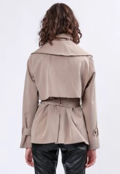 RHODIUM TAUPE TRENCHCOAT -Religion Clothing RHODIUMTRENCHCOATTAUPE4
