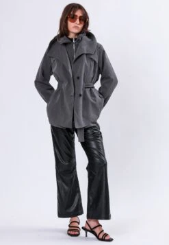 RHODIUM TRENCHCOAT CHARCOAL -Religion Clothing RHODIUM TRENCHCOAT CHARCOAL 2