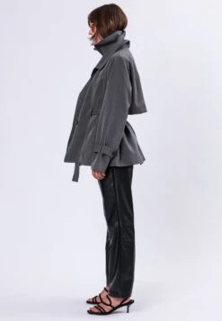 RHODIUM TRENCHCOAT CHARCOAL -Religion Clothing RHODIUM TRENCHCOAT CHARCOAL 3