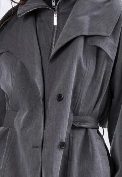 RHODIUM TRENCHCOAT CHARCOAL -Religion Clothing RHODIUM TRENCHCOAT CHARCOAL 5