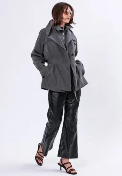 RHODIUM TRENCHCOAT CHARCOAL -Religion Clothing RHODIUM TRENCHCOAT CHARCOAL 6