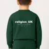 Kids RELIGION BOYS OVERSIZE SWEAT GREEN 2 Kids RELIGION BOYS OVERSIZE SWEAT GREEN -Religion Clothing RUW01 RUP0125