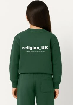 Kids RELIGION GIRLS OVERSIZED SWEATSHIRT GREEN