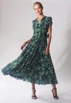 SOLSTICE MAXI DRESS PRIME GREEN -Religion Clothing SOLSTICEDRESS3