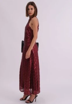 TOUCH DRESS BURGUNDY 13 TOUCH DRESS BURGUNDY -Religion Clothing TOUCHDRESSRED3