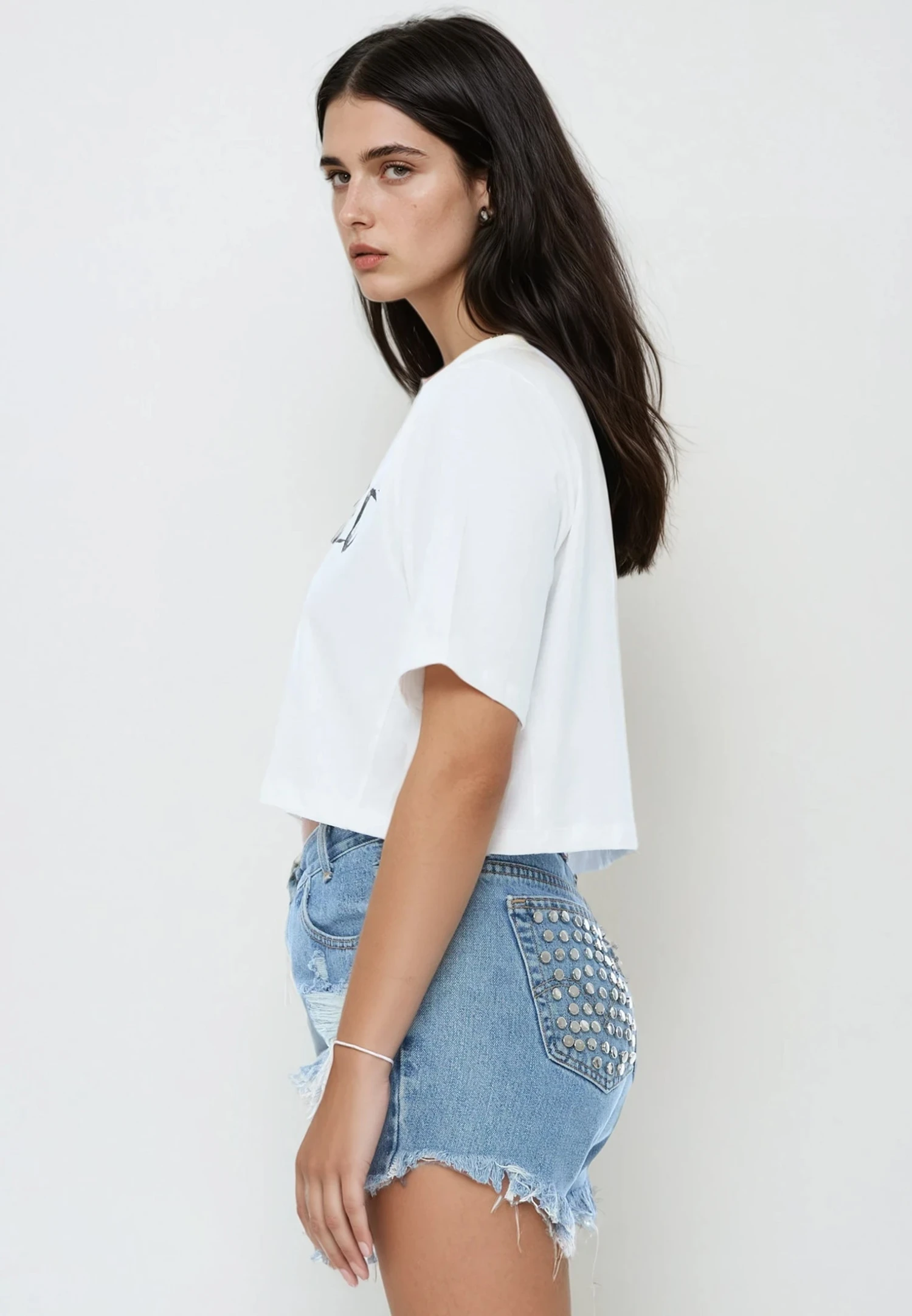 UNEMPLOYED CROP TOP WHITE 11 UNEMPLOYED CROP TOP WHITE - Image 9