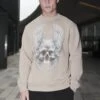 WINGS SKULL SWEAT FAWN -Religion Clothing Untitled 1 0000 Layer 4