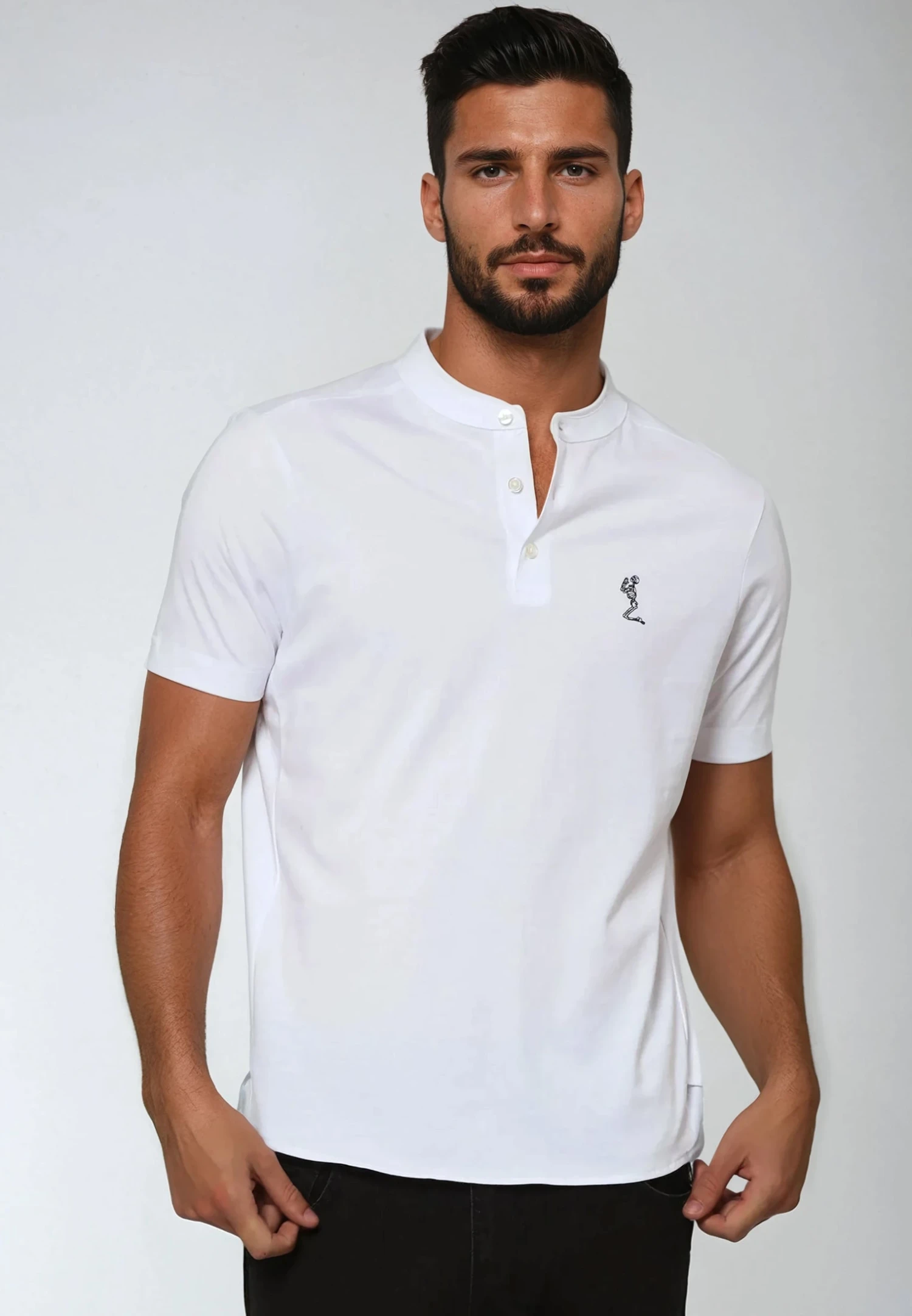 ESSENTIAL ORSON WHITE POLO SHIRT 3 ESSENTIAL ORSON WHITE POLO SHIRT