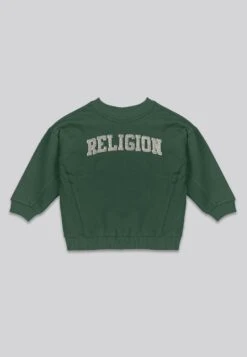 Kids RELIGION GIRLS APPLIQUÉ OVERSIZED SWEATSHIRT GREEN -Religion Clothing Untitled 1 0001s 0006 0 0007 Layer 20