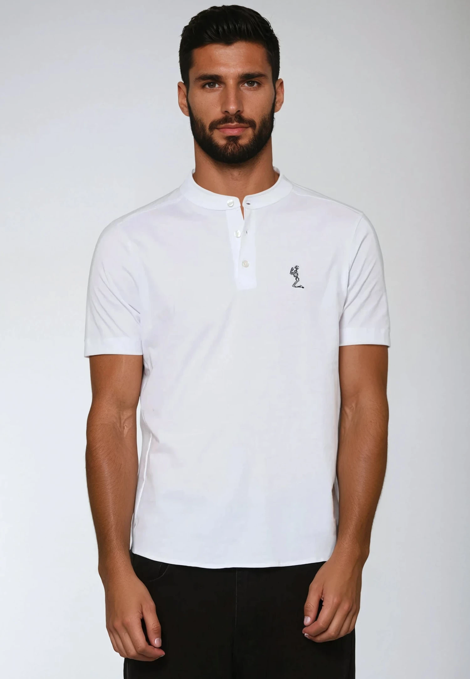 ESSENTIAL ORSON WHITE POLO SHIRT 6 ESSENTIAL ORSON WHITE POLO SHIRT - Image 4