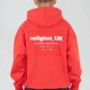 RELIGION UK RELAXED HOODIE BRIGHT RED -Religion Clothing Untitled 1 0011 60A7545 Noah Studio