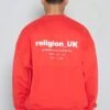 RELIGION UK SWEAT BRIGHT RED -Religion Clothing Untitled 1 0026 60A7271 Noah Studio